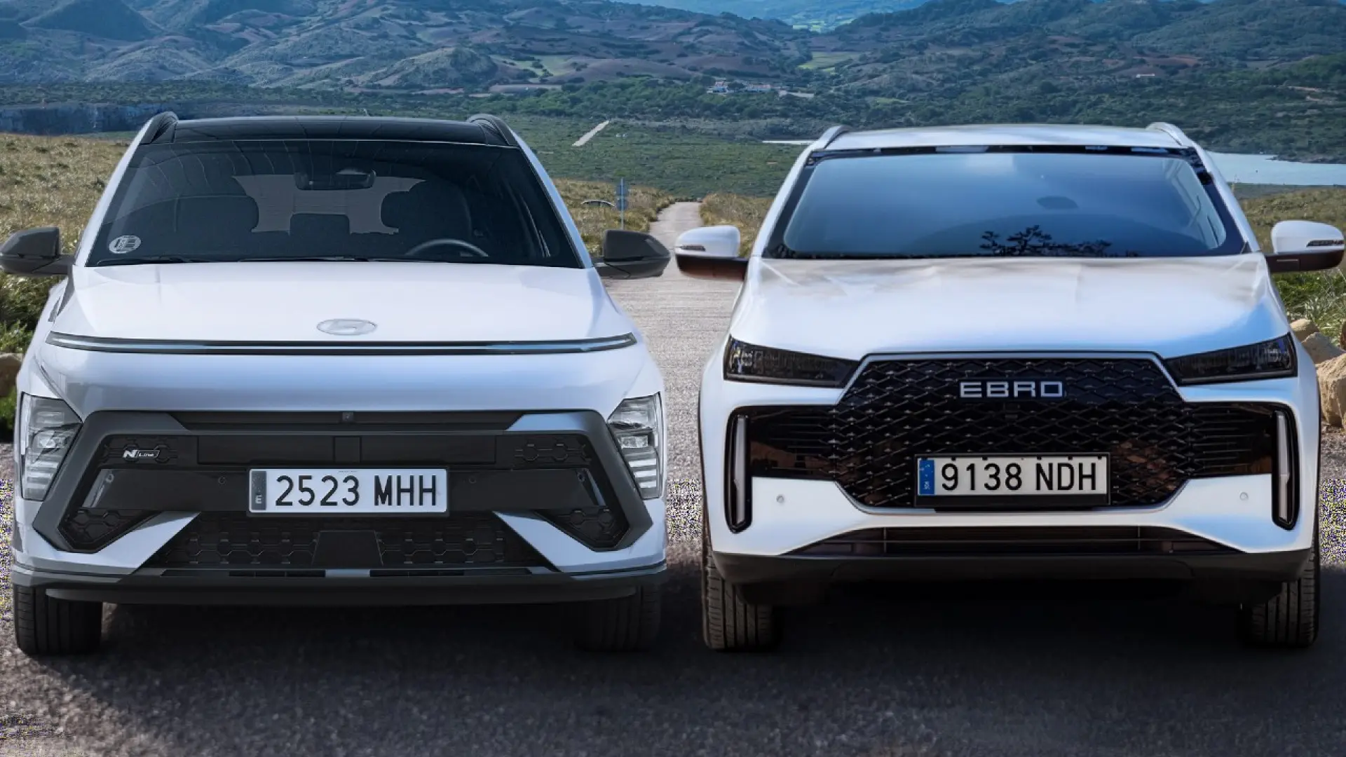 Duel de SUV hybrides ECO : le combat inattendu entre l'espagnol Ebro S400 et le coréen Hyundai Kona