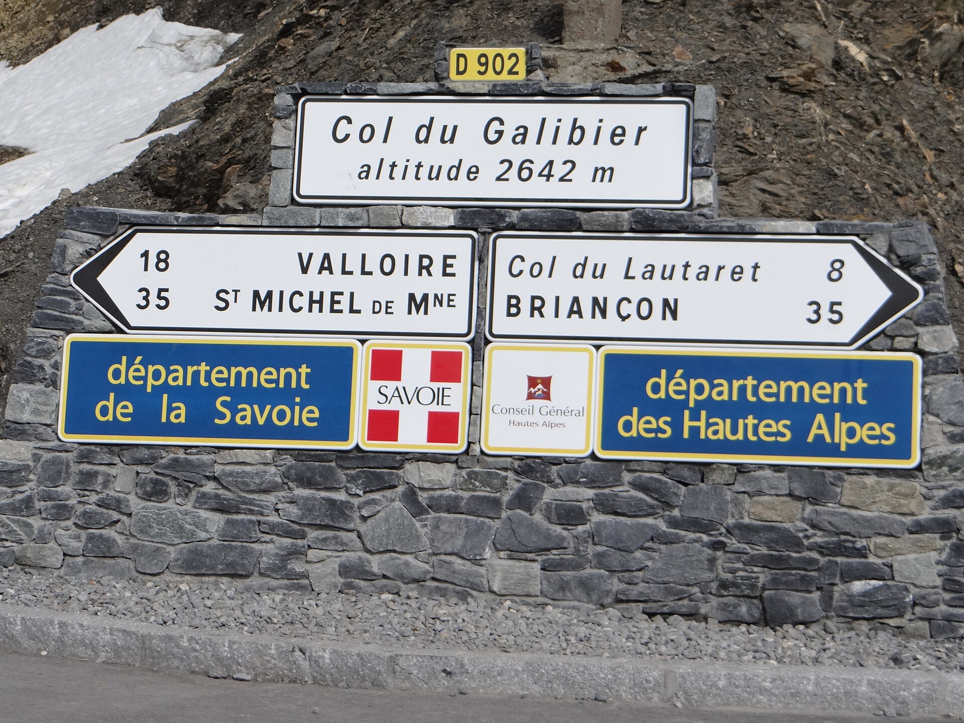 Route du col du Galibier