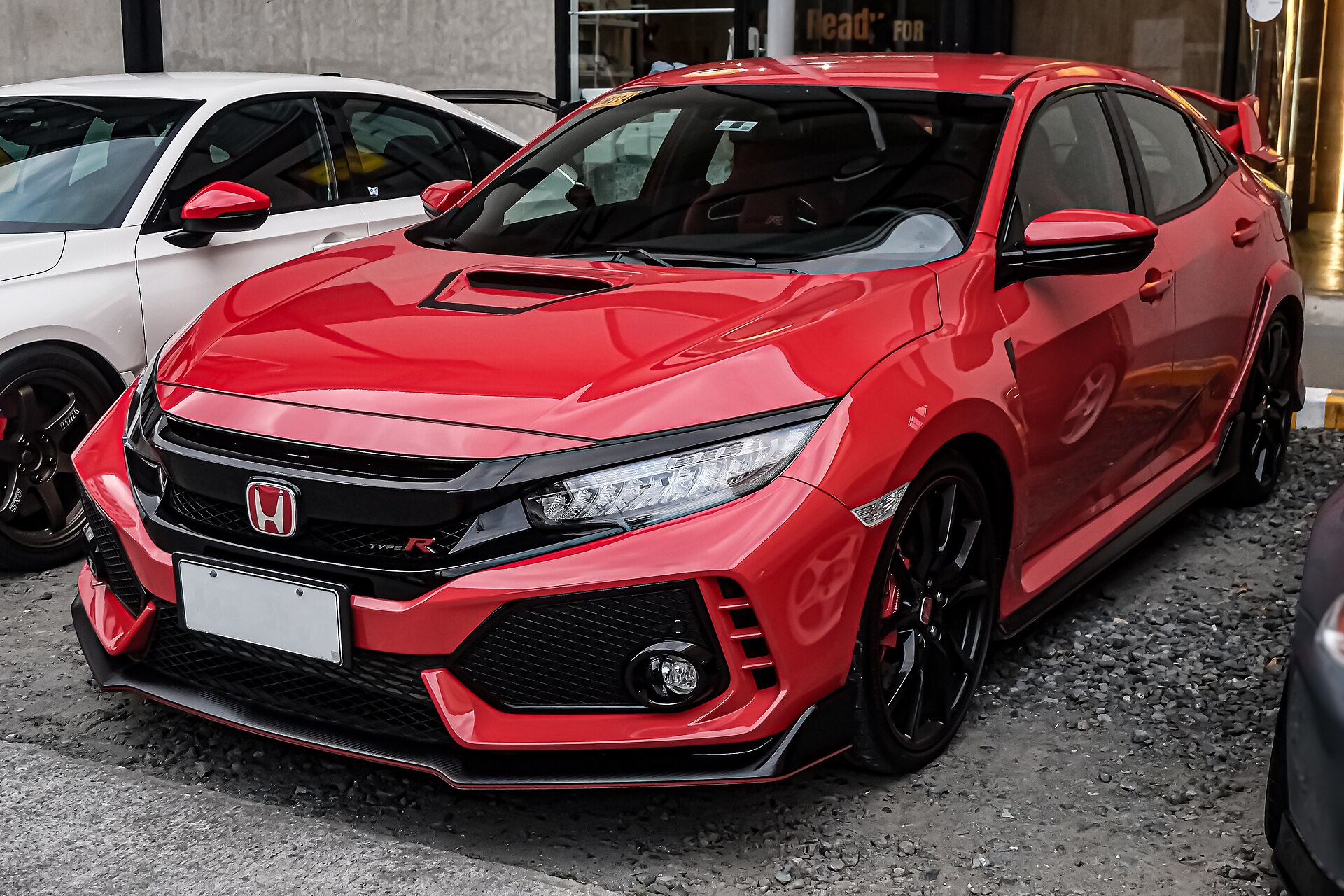 Honda Civic Type R rouge